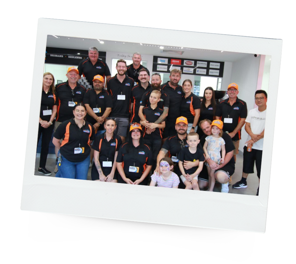 The Bayside Plasterboard team at the trade counter